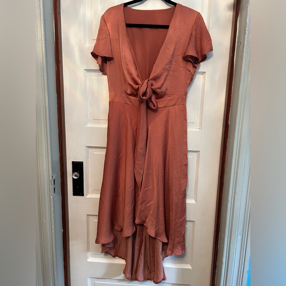 High low midi dress